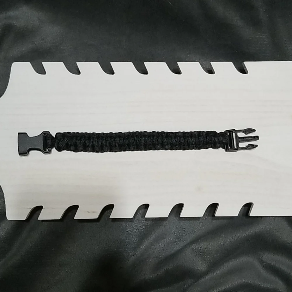 Black Paracord Bracelet